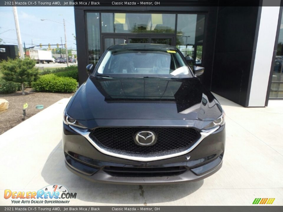 2021 Mazda CX-5 Touring AWD Jet Black Mica / Black Photo #2