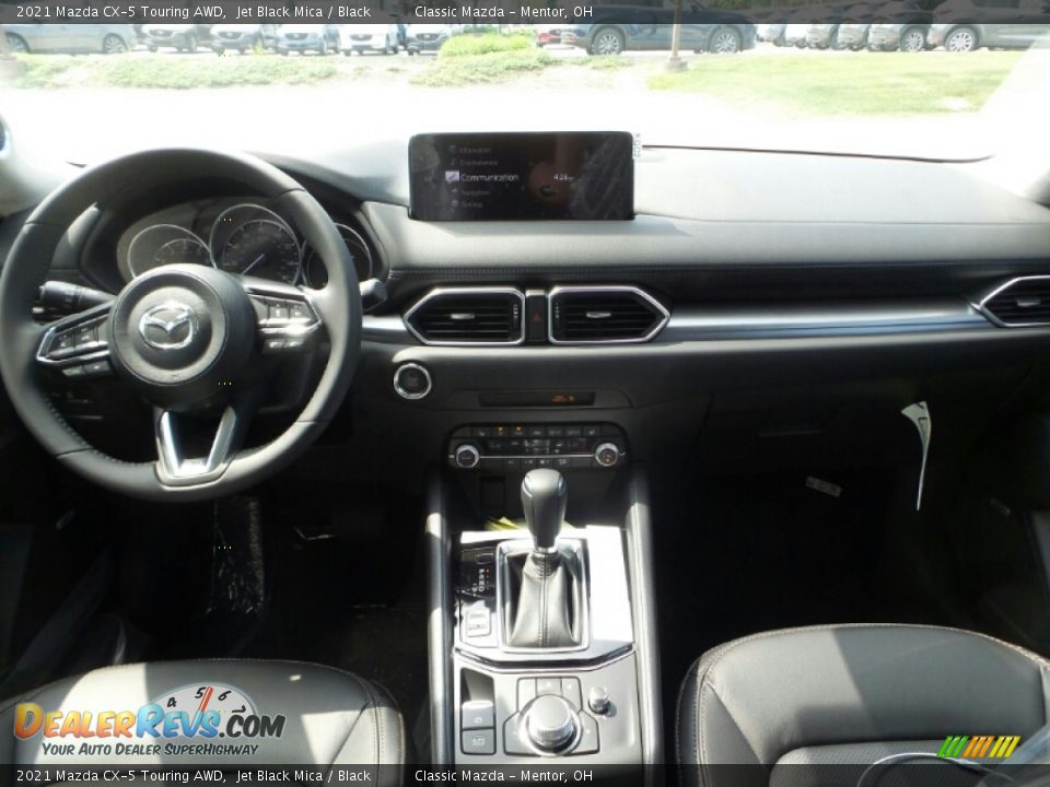 2021 Mazda CX-5 Touring AWD Jet Black Mica / Black Photo #3