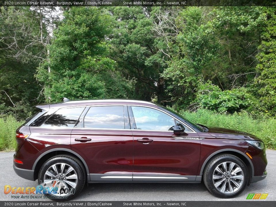 2020 Lincoln Corsair Reserve Burgundy Velvet / Ebony/Cashew Photo #5