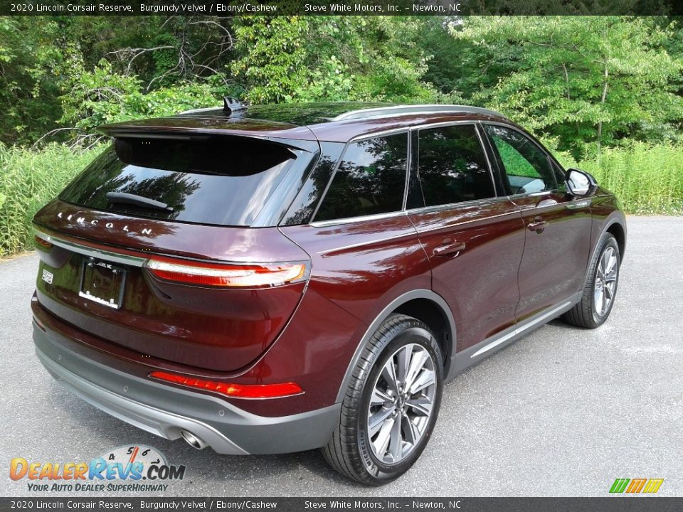 2020 Lincoln Corsair Reserve Burgundy Velvet / Ebony/Cashew Photo #6