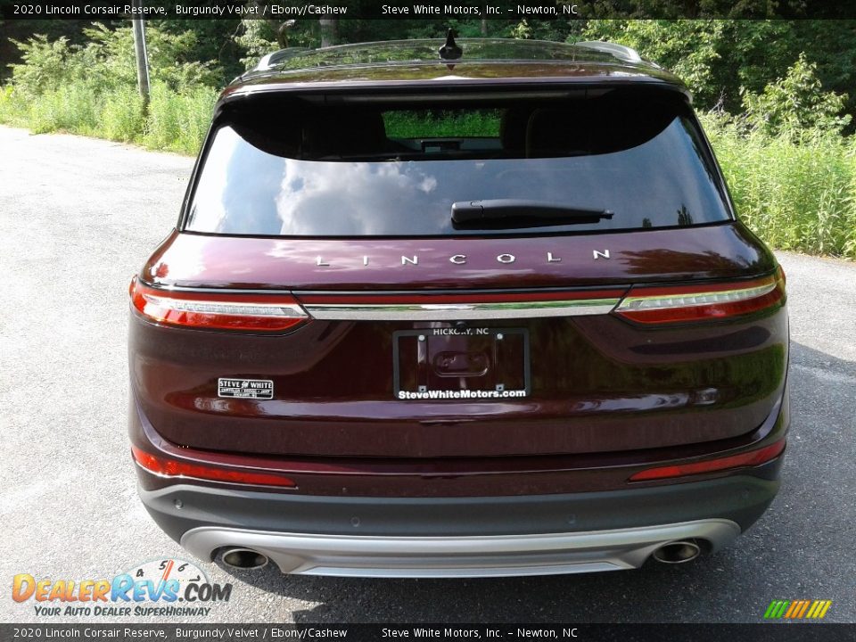 2020 Lincoln Corsair Reserve Burgundy Velvet / Ebony/Cashew Photo #7