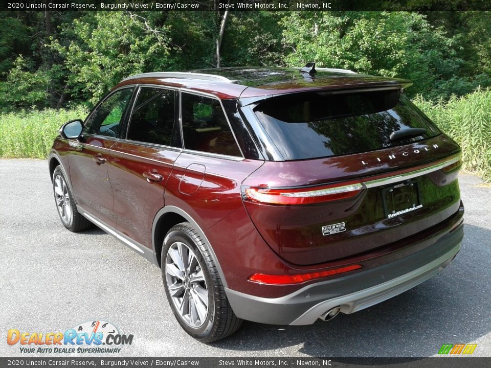 2020 Lincoln Corsair Reserve Burgundy Velvet / Ebony/Cashew Photo #8