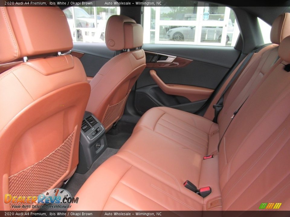 2020 Audi A4 Premium Ibis White / Okapi Brown Photo #11