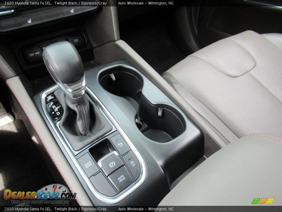 2020 Hyundai Santa Fe SEL Twilight Black / Espresso/Gray Photo #19