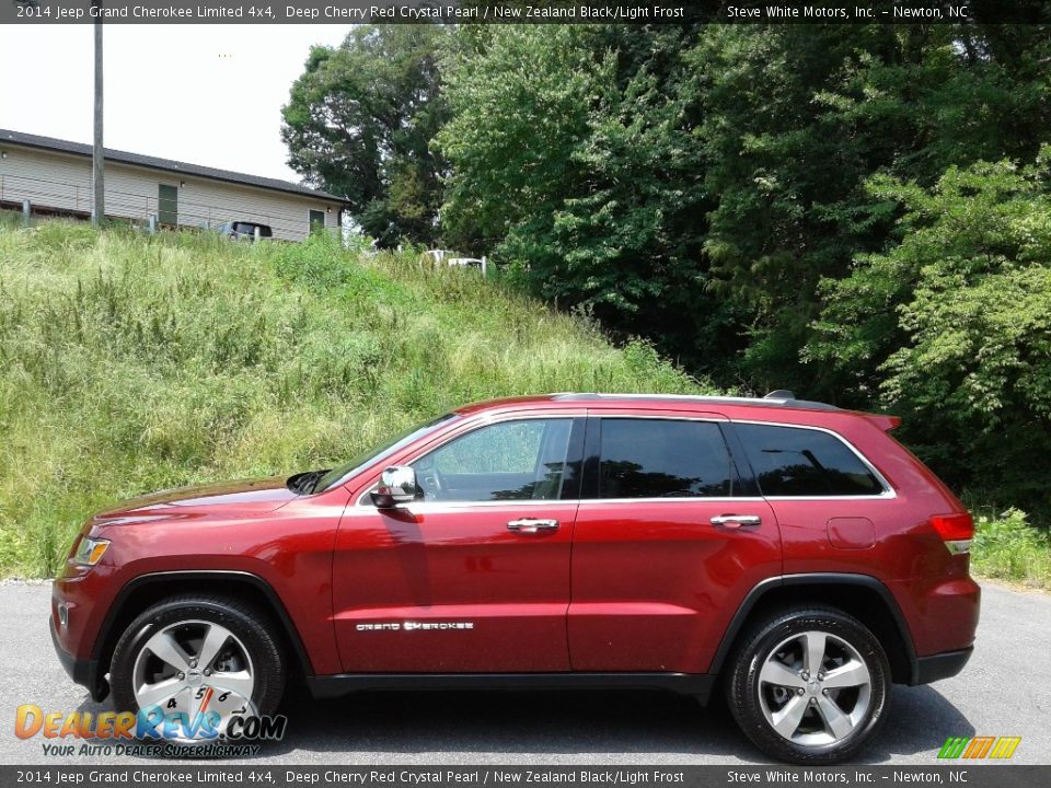 2014 Jeep Grand Cherokee Limited 4x4 Deep Cherry Red Crystal Pearl / New Zealand Black/Light Frost Photo #1