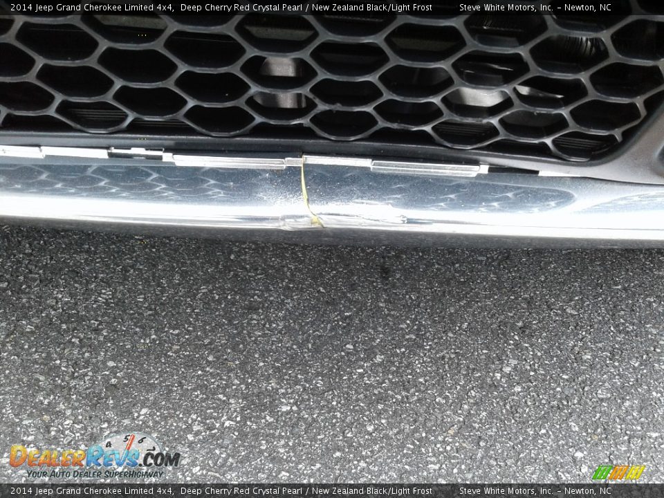 2014 Jeep Grand Cherokee Limited 4x4 Deep Cherry Red Crystal Pearl / New Zealand Black/Light Frost Photo #4