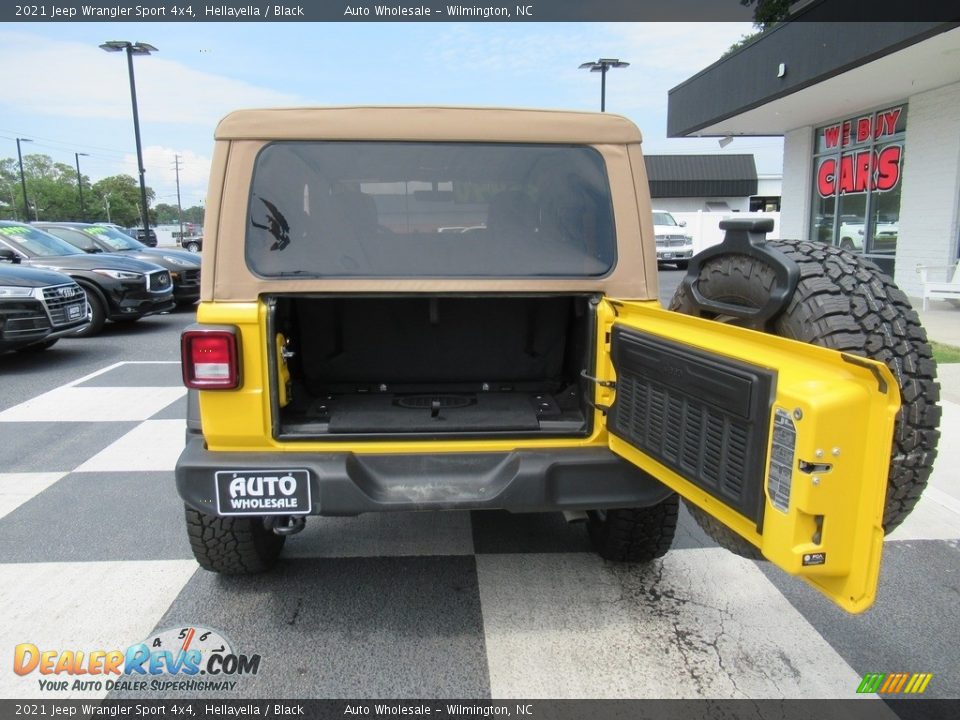 2021 Jeep Wrangler Sport 4x4 Hellayella / Black Photo #5