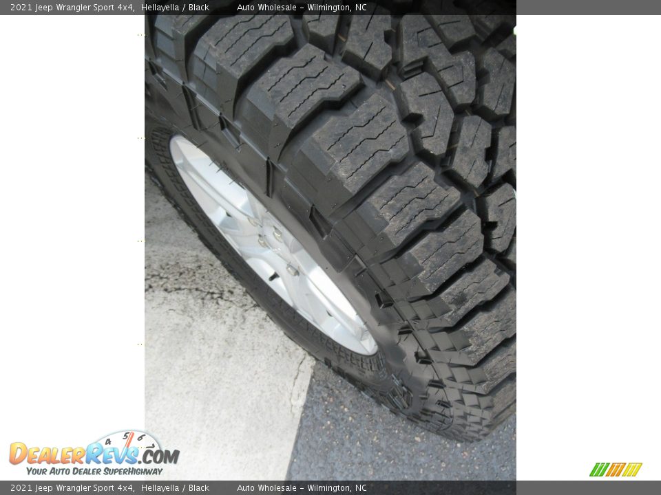 2021 Jeep Wrangler Sport 4x4 Hellayella / Black Photo #8