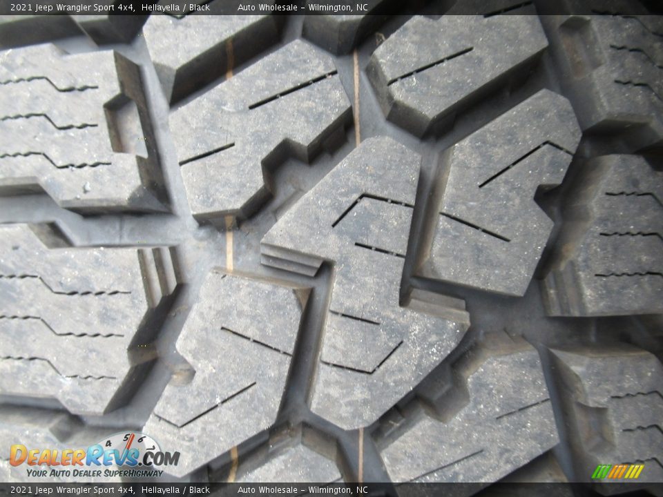 2021 Jeep Wrangler Sport 4x4 Hellayella / Black Photo #9