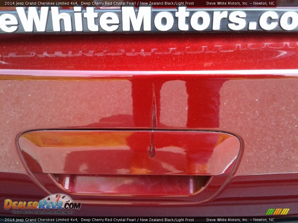 2014 Jeep Grand Cherokee Limited 4x4 Deep Cherry Red Crystal Pearl / New Zealand Black/Light Frost Photo #9