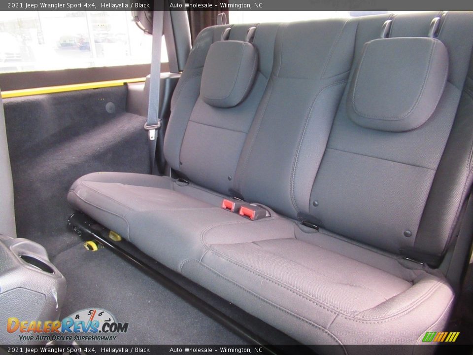 2021 Jeep Wrangler Sport 4x4 Hellayella / Black Photo #11