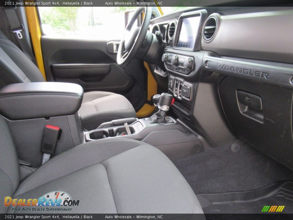 2021 Jeep Wrangler Sport 4x4 Hellayella / Black Photo #12