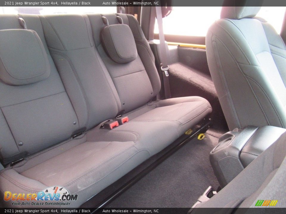 2021 Jeep Wrangler Sport 4x4 Hellayella / Black Photo #13