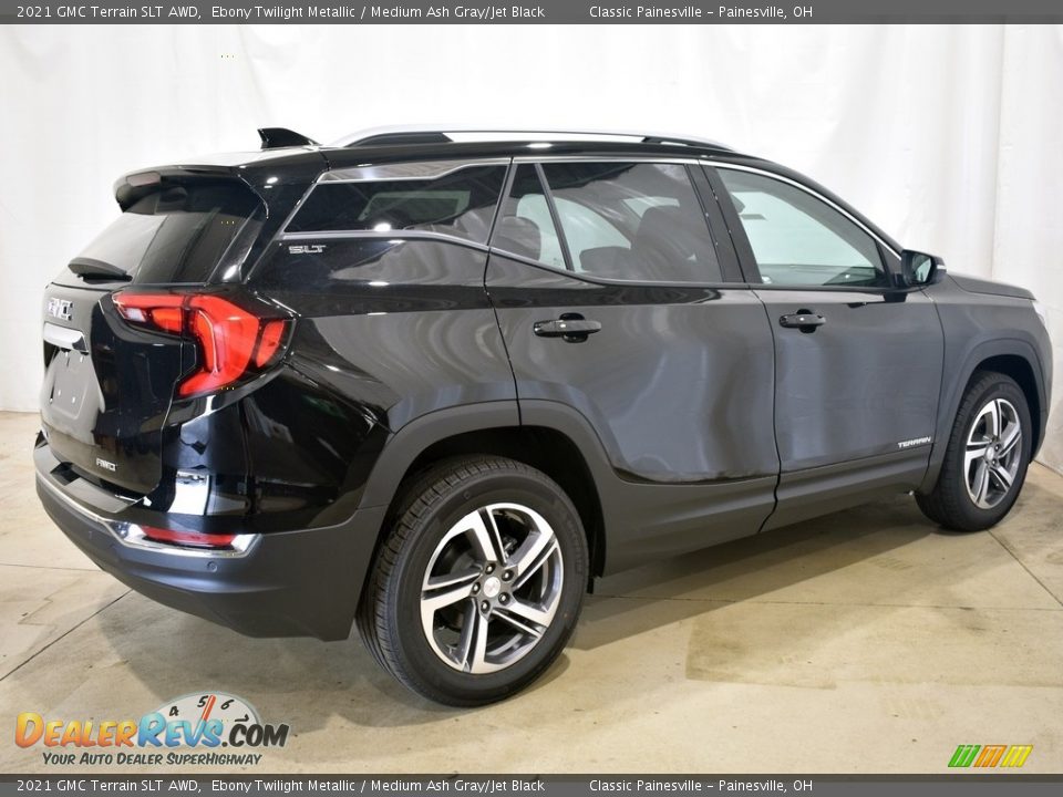 2021 GMC Terrain SLT AWD Ebony Twilight Metallic / Medium Ash Gray/Jet Black Photo #2