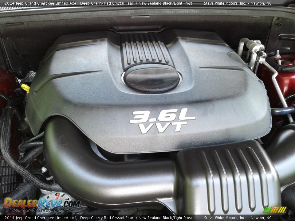 2014 Jeep Grand Cherokee Limited 4x4 Deep Cherry Red Crystal Pearl / New Zealand Black/Light Frost Photo #12