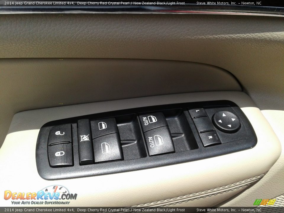 2014 Jeep Grand Cherokee Limited 4x4 Deep Cherry Red Crystal Pearl / New Zealand Black/Light Frost Photo #15