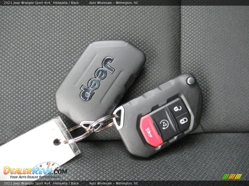 2021 Jeep Wrangler Sport 4x4 Hellayella / Black Photo #20