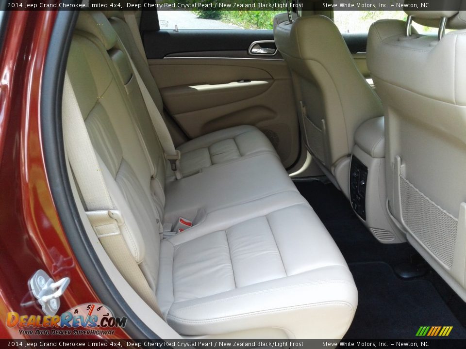 2014 Jeep Grand Cherokee Limited 4x4 Deep Cherry Red Crystal Pearl / New Zealand Black/Light Frost Photo #21