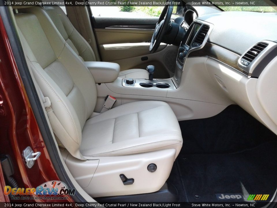 2014 Jeep Grand Cherokee Limited 4x4 Deep Cherry Red Crystal Pearl / New Zealand Black/Light Frost Photo #23