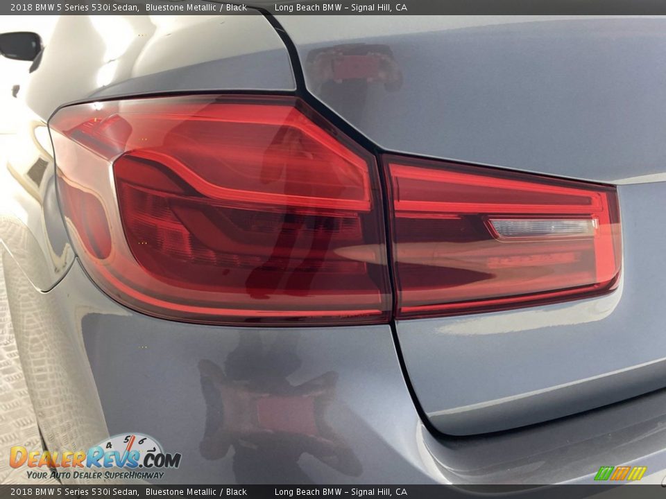 2018 BMW 5 Series 530i Sedan Bluestone Metallic / Black Photo #9