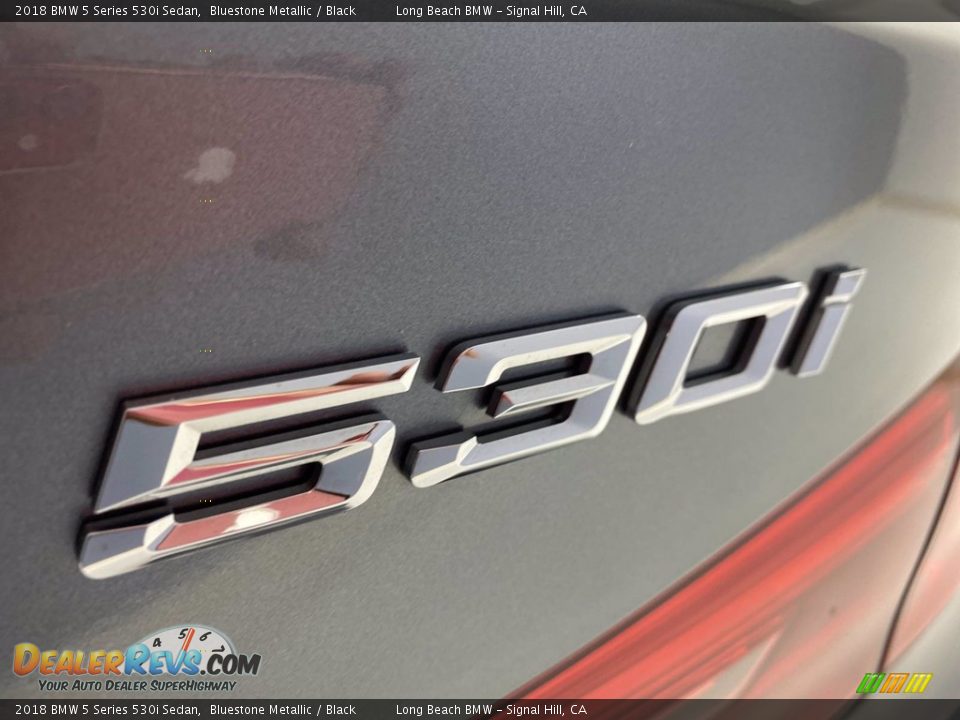 2018 BMW 5 Series 530i Sedan Bluestone Metallic / Black Photo #11