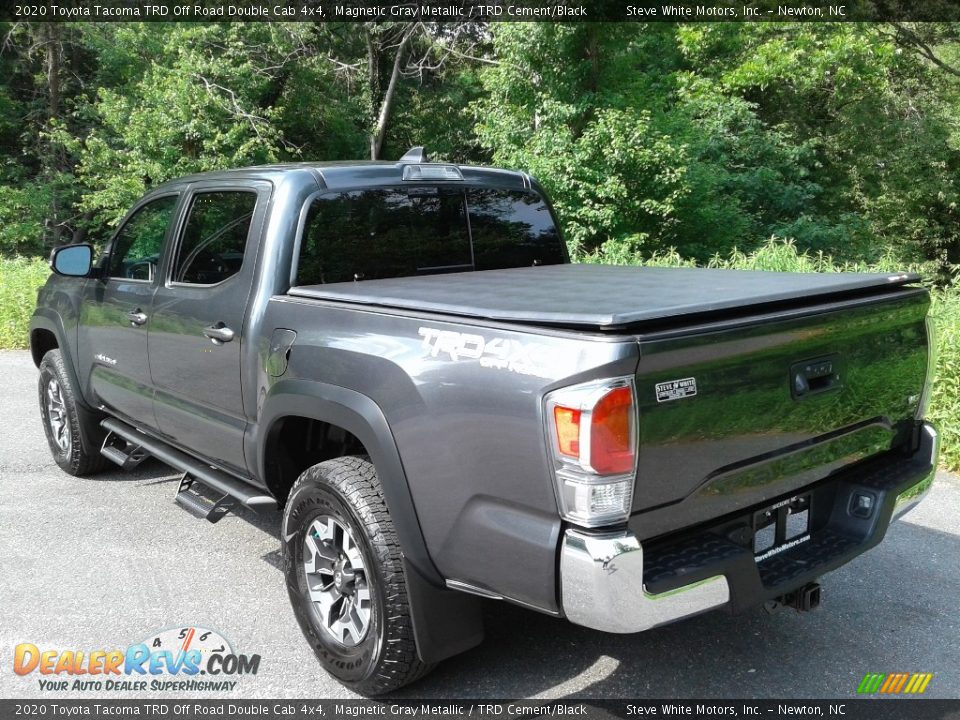 2020 Toyota Tacoma TRD Off Road Double Cab 4x4 Magnetic Gray Metallic / TRD Cement/Black Photo #10