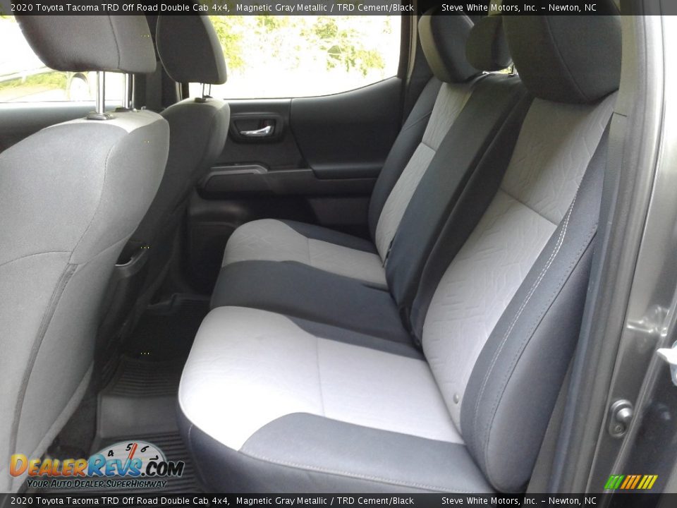Rear Seat of 2020 Toyota Tacoma TRD Off Road Double Cab 4x4 Photo #14