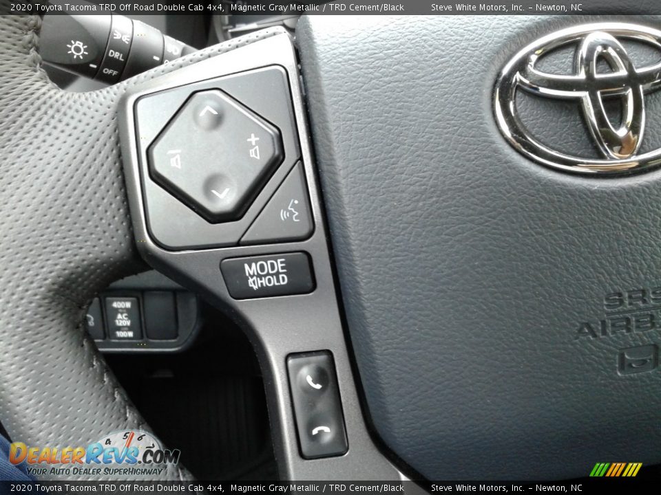 2020 Toyota Tacoma TRD Off Road Double Cab 4x4 Steering Wheel Photo #20