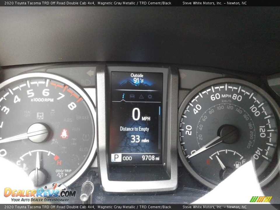 2020 Toyota Tacoma TRD Off Road Double Cab 4x4 Gauges Photo #22