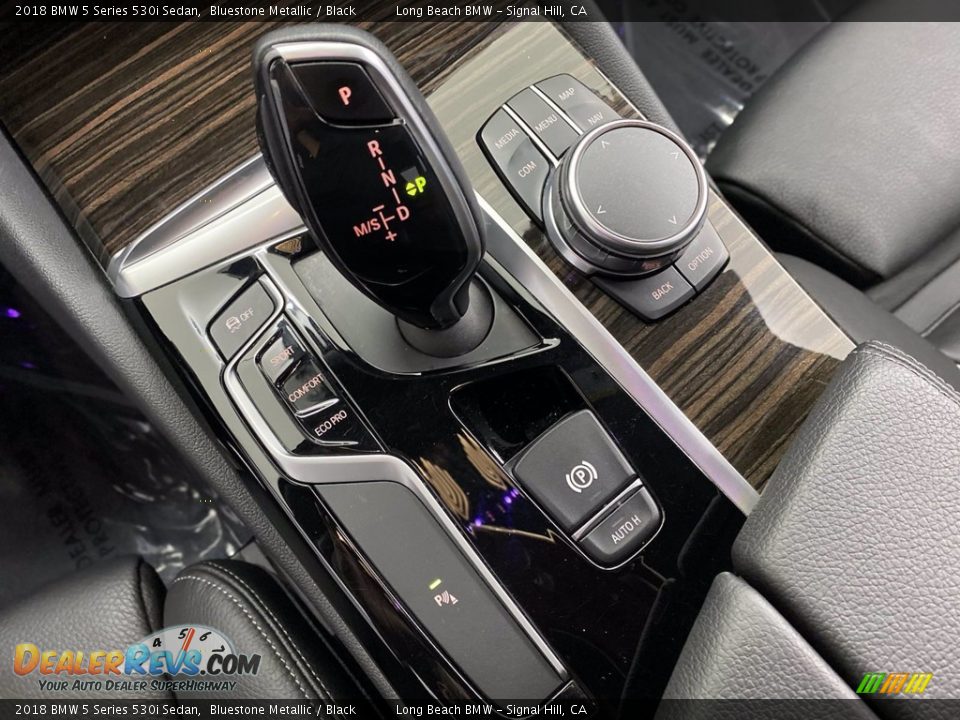 2018 BMW 5 Series 530i Sedan Bluestone Metallic / Black Photo #27