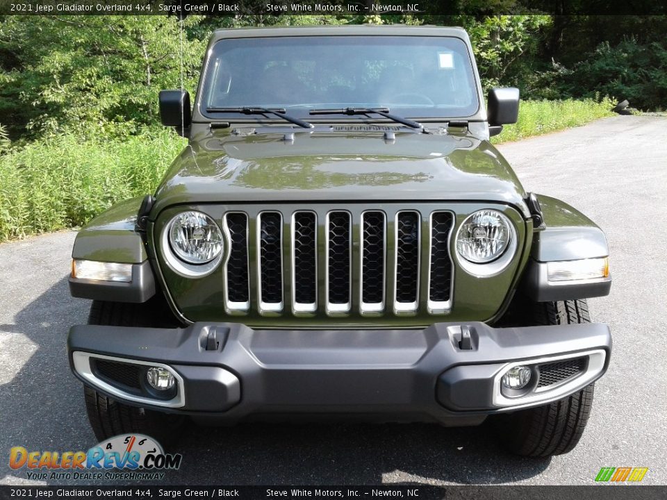 2021 Jeep Gladiator Overland 4x4 Sarge Green / Black Photo #3