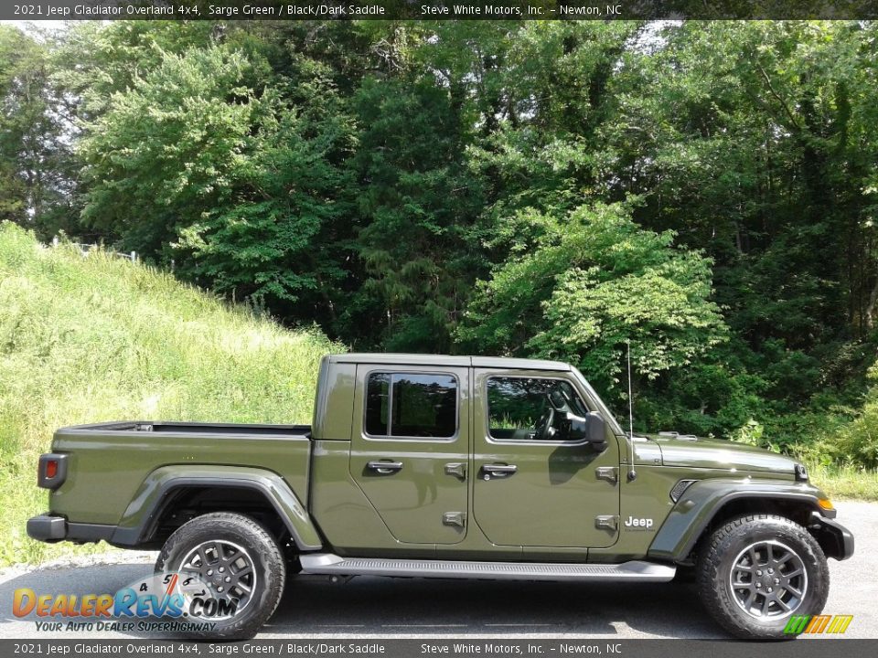 Sarge Green 2021 Jeep Gladiator Overland 4x4 Photo #5