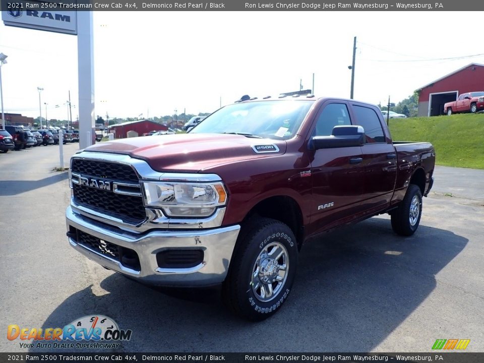 2021 Ram 2500 Tradesman Crew Cab 4x4 Delmonico Red Pearl / Black Photo #1