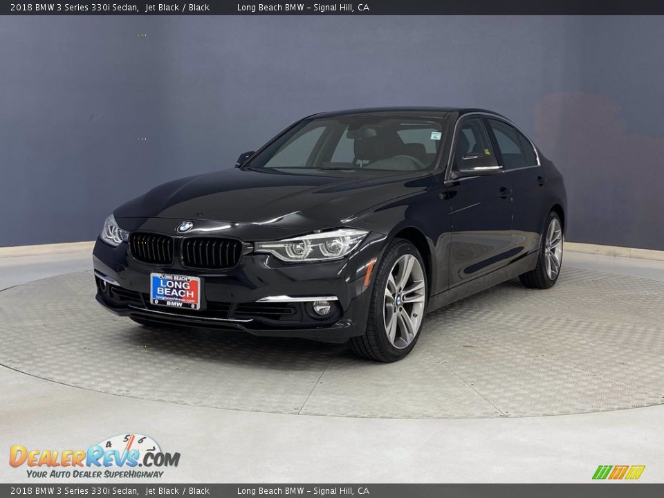 2018 BMW 3 Series 330i Sedan Jet Black / Black Photo #3