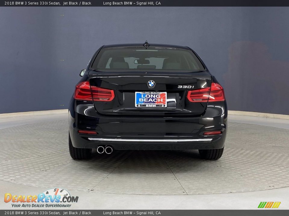 2018 BMW 3 Series 330i Sedan Jet Black / Black Photo #4