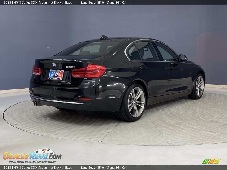 2018 BMW 3 Series 330i Sedan Jet Black / Black Photo #5