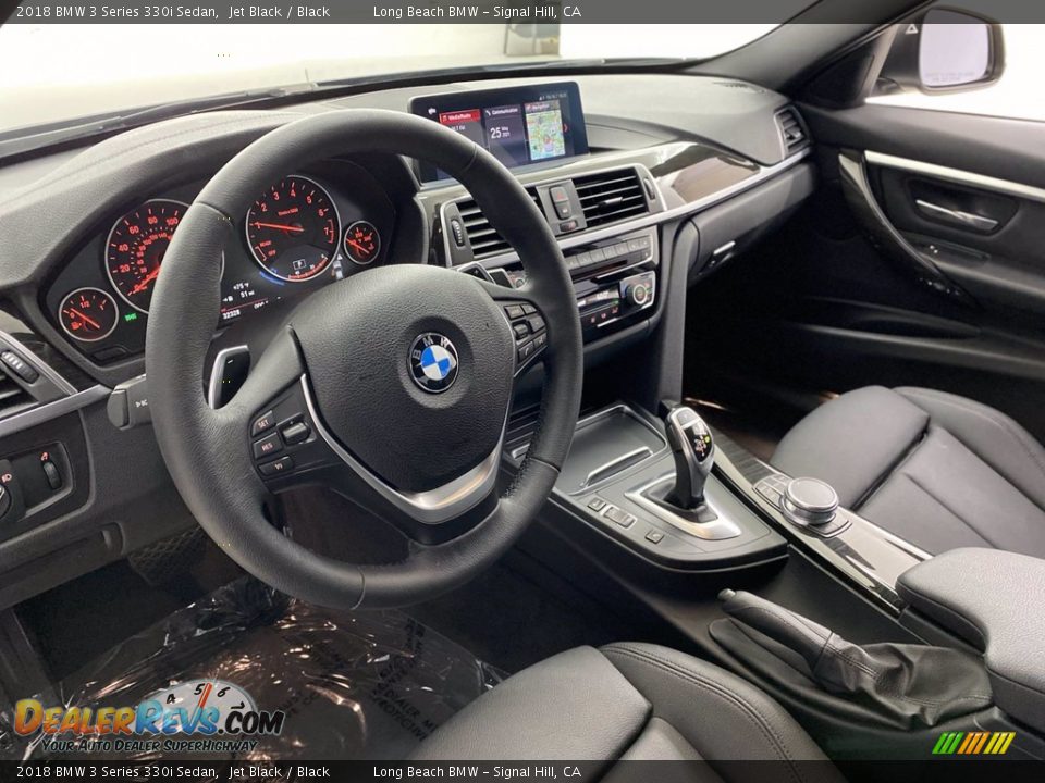 2018 BMW 3 Series 330i Sedan Jet Black / Black Photo #16