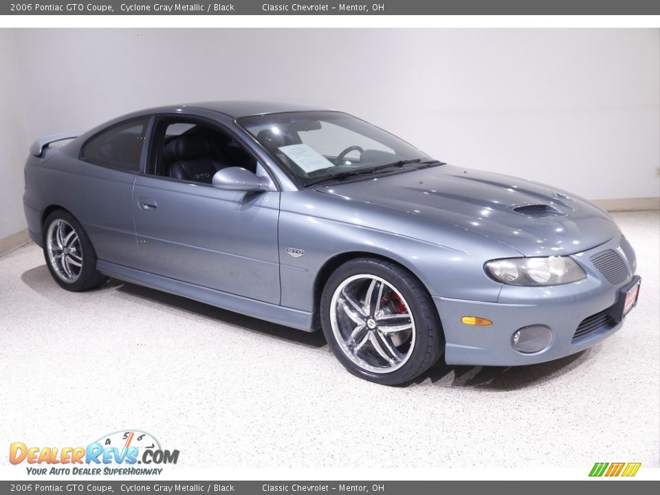 2006 Pontiac GTO Coupe Cyclone Gray Metallic / Black Photo #1