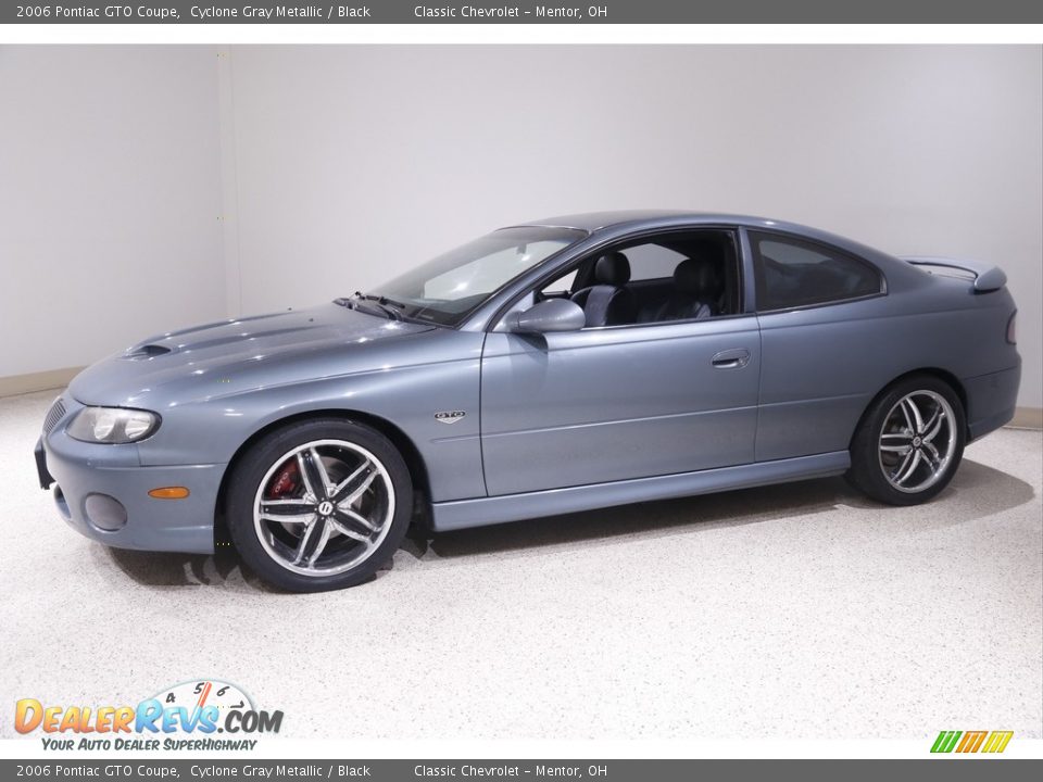 2006 Pontiac GTO Coupe Cyclone Gray Metallic / Black Photo #3