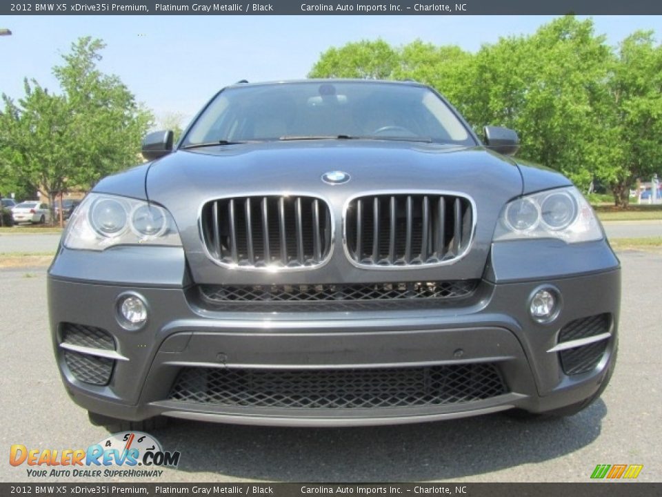 2012 BMW X5 xDrive35i Premium Platinum Gray Metallic / Black Photo #4