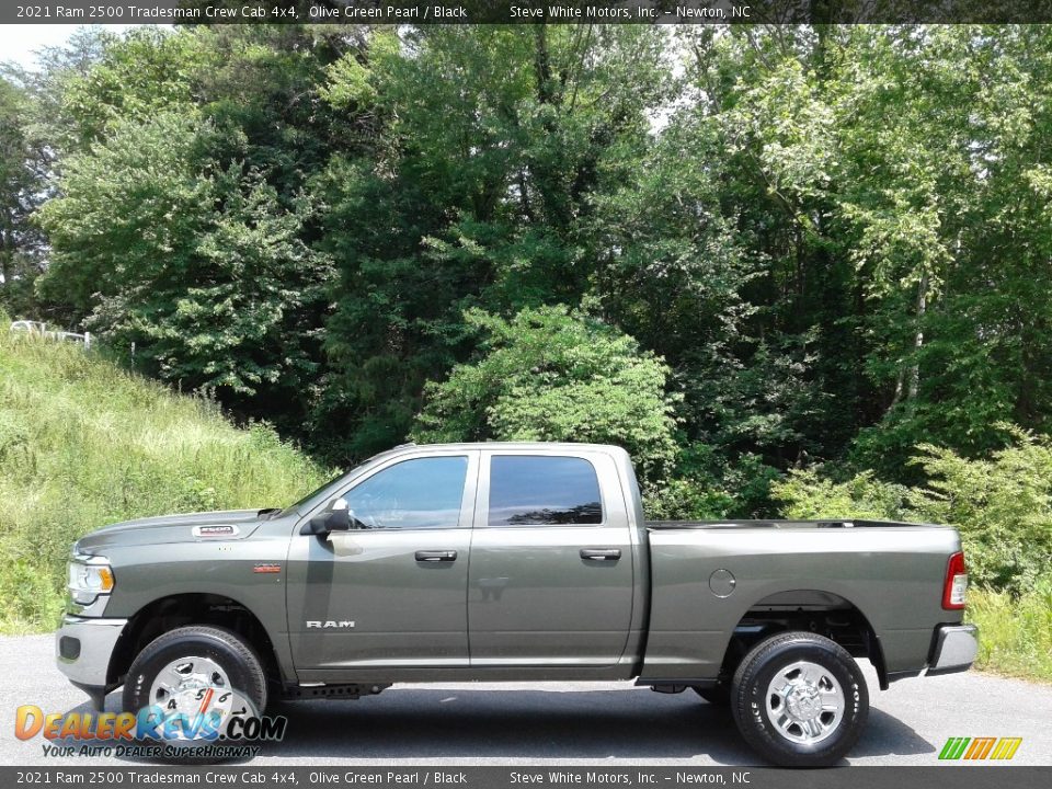 2021 Ram 2500 Tradesman Crew Cab 4x4 Olive Green Pearl / Black Photo #1