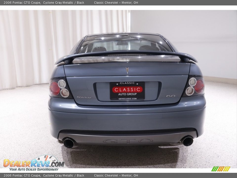 2006 Pontiac GTO Coupe Cyclone Gray Metallic / Black Photo #14