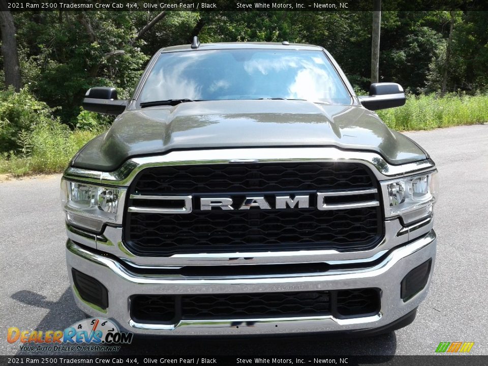 2021 Ram 2500 Tradesman Crew Cab 4x4 Olive Green Pearl / Black Photo #3