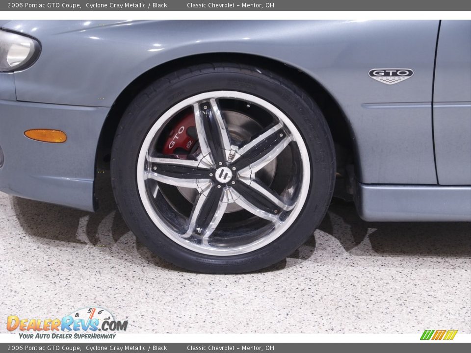 2006 Pontiac GTO Coupe Cyclone Gray Metallic / Black Photo #16