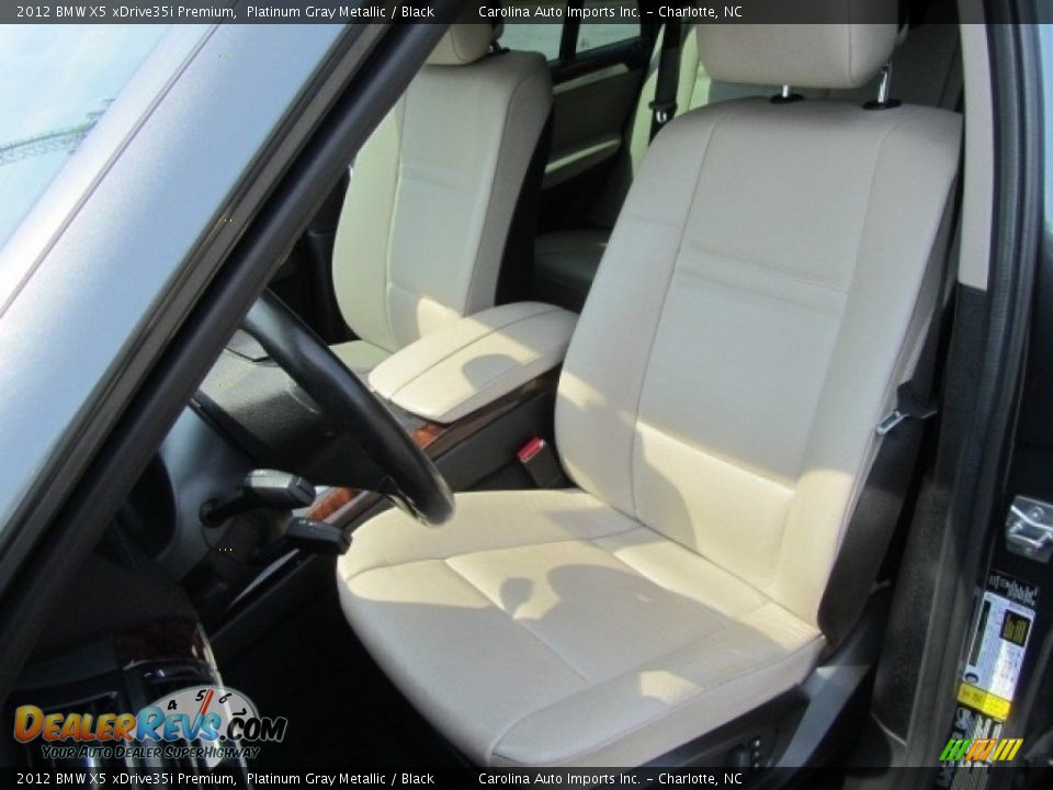 2012 BMW X5 xDrive35i Premium Platinum Gray Metallic / Black Photo #18