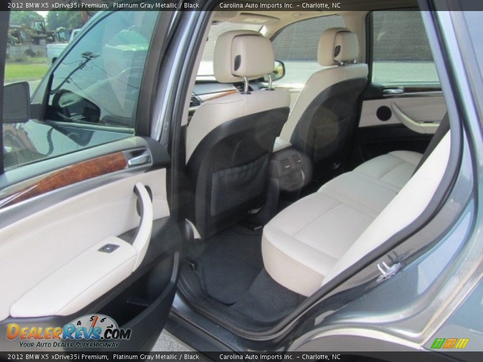 2012 BMW X5 xDrive35i Premium Platinum Gray Metallic / Black Photo #19