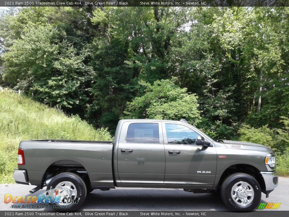 2021 Ram 2500 Tradesman Crew Cab 4x4 Olive Green Pearl / Black Photo #5