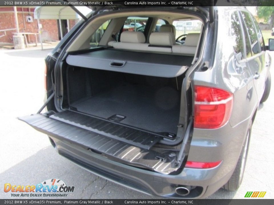 2012 BMW X5 xDrive35i Premium Platinum Gray Metallic / Black Photo #20