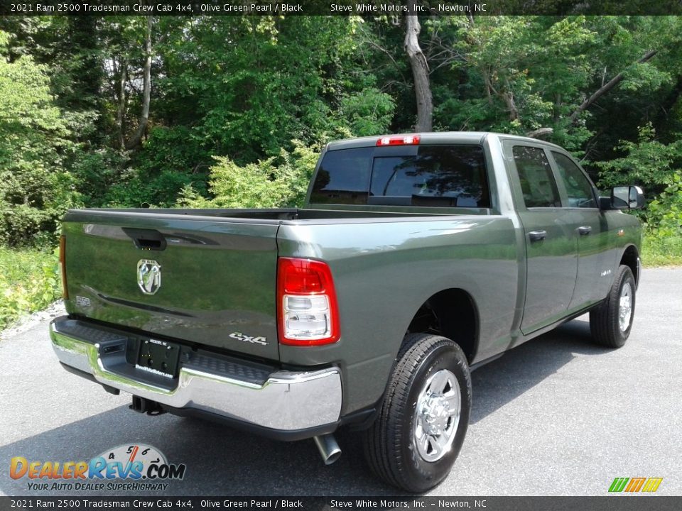 2021 Ram 2500 Tradesman Crew Cab 4x4 Olive Green Pearl / Black Photo #6