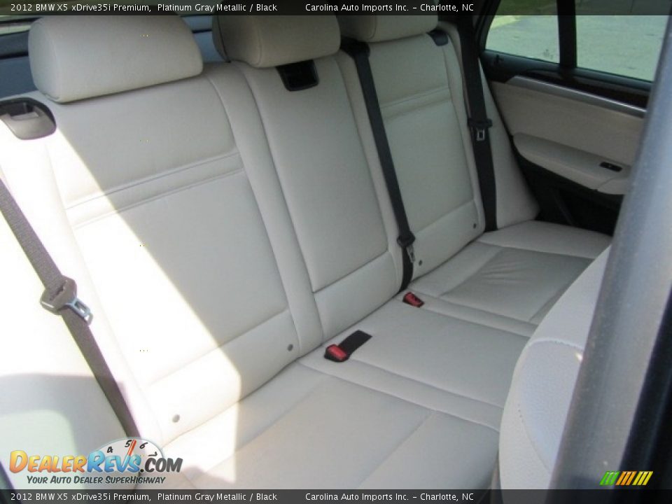 2012 BMW X5 xDrive35i Premium Platinum Gray Metallic / Black Photo #24